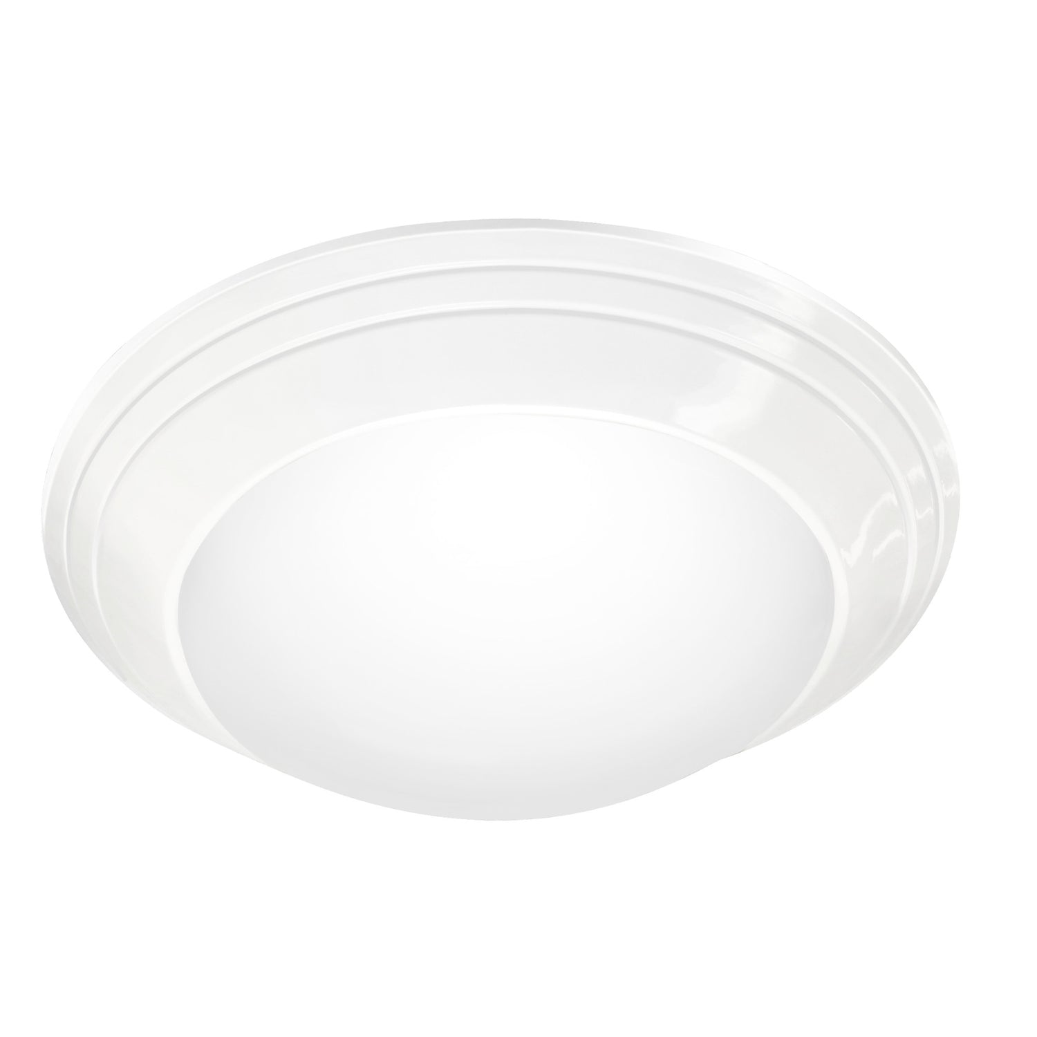 7.5 in. 12W (75W Replacement) Color Selectable Round LED Ceiling Downlight, White