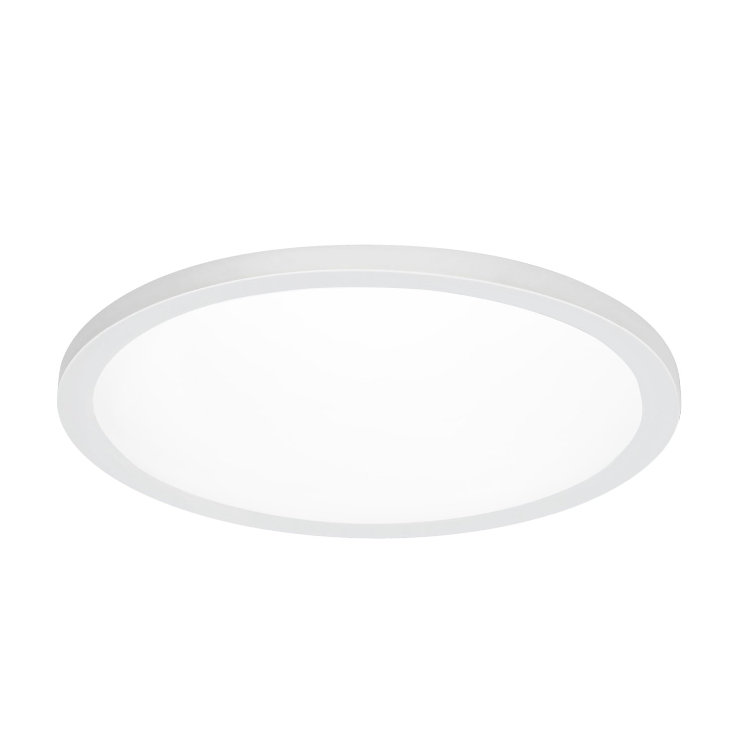 7.5 in. 10.5W (65W Replacement) Color Selectable (5CCT) White Round Flat Panel Ceiling Downlight