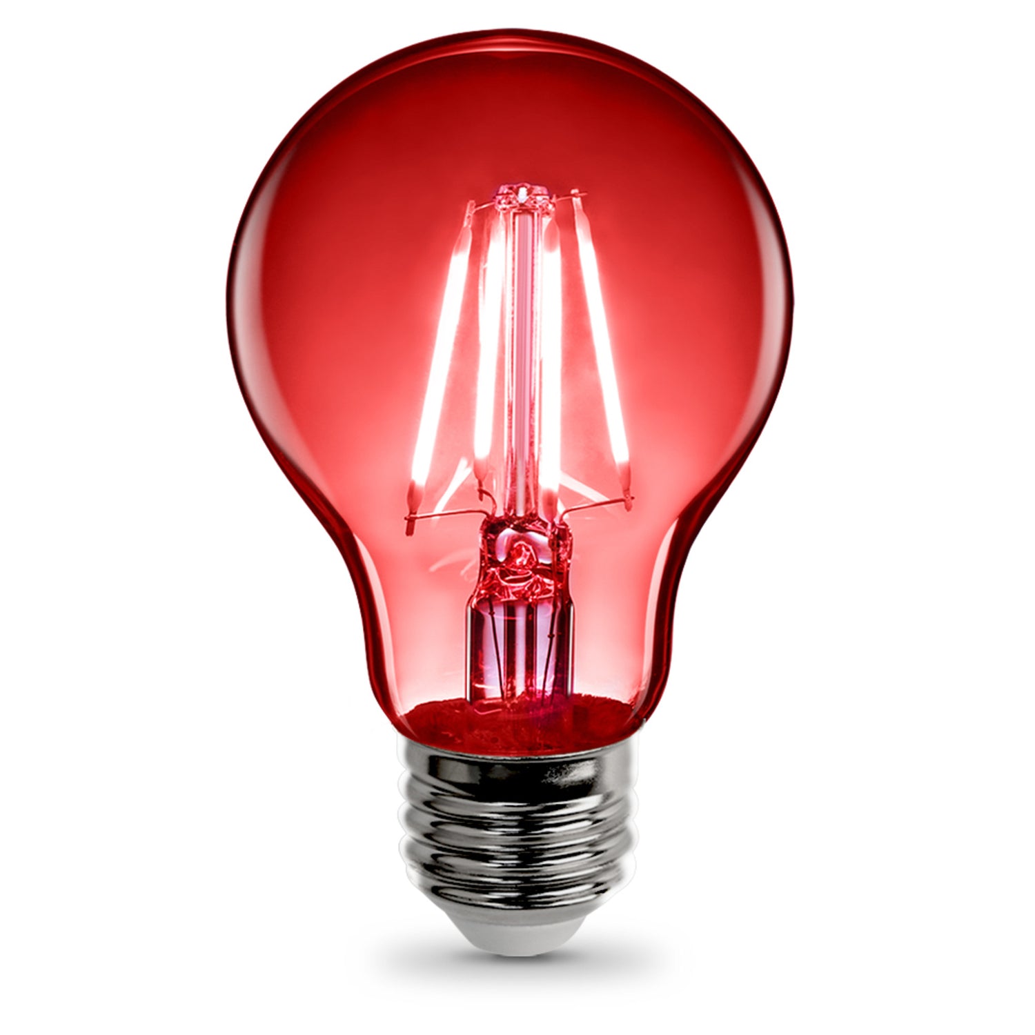 4.5W A19 Red Filament LED Filament Light Bulb