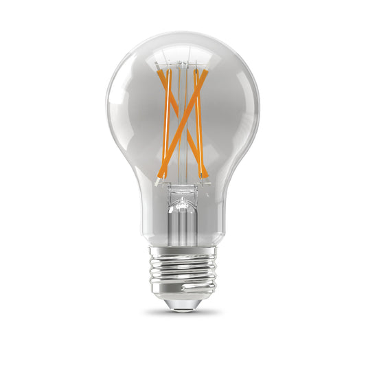 8.8W (60W Replacement) Soft White (2700K) E26 Base A19 Enhance Filament LED Light Bulb (8-Pack)