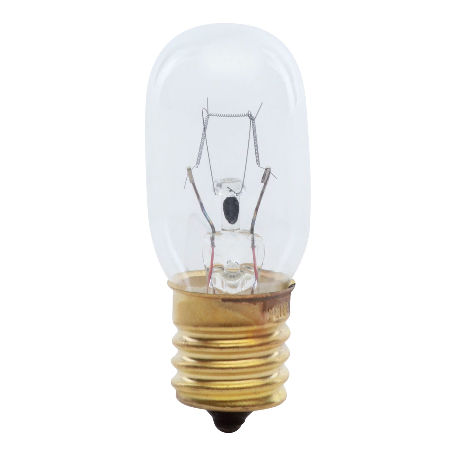 40W Soft White (2700K) Clear E17 Base T7 Dimmable Incandescent Sign and Appliance Light Bulb