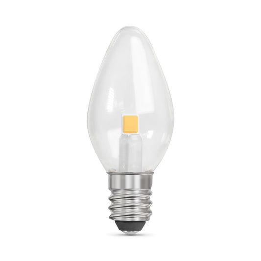 0.6W (7W Replacement) Daylight (5000K) C7 Special Use LED Light Bulb (4-Pack)