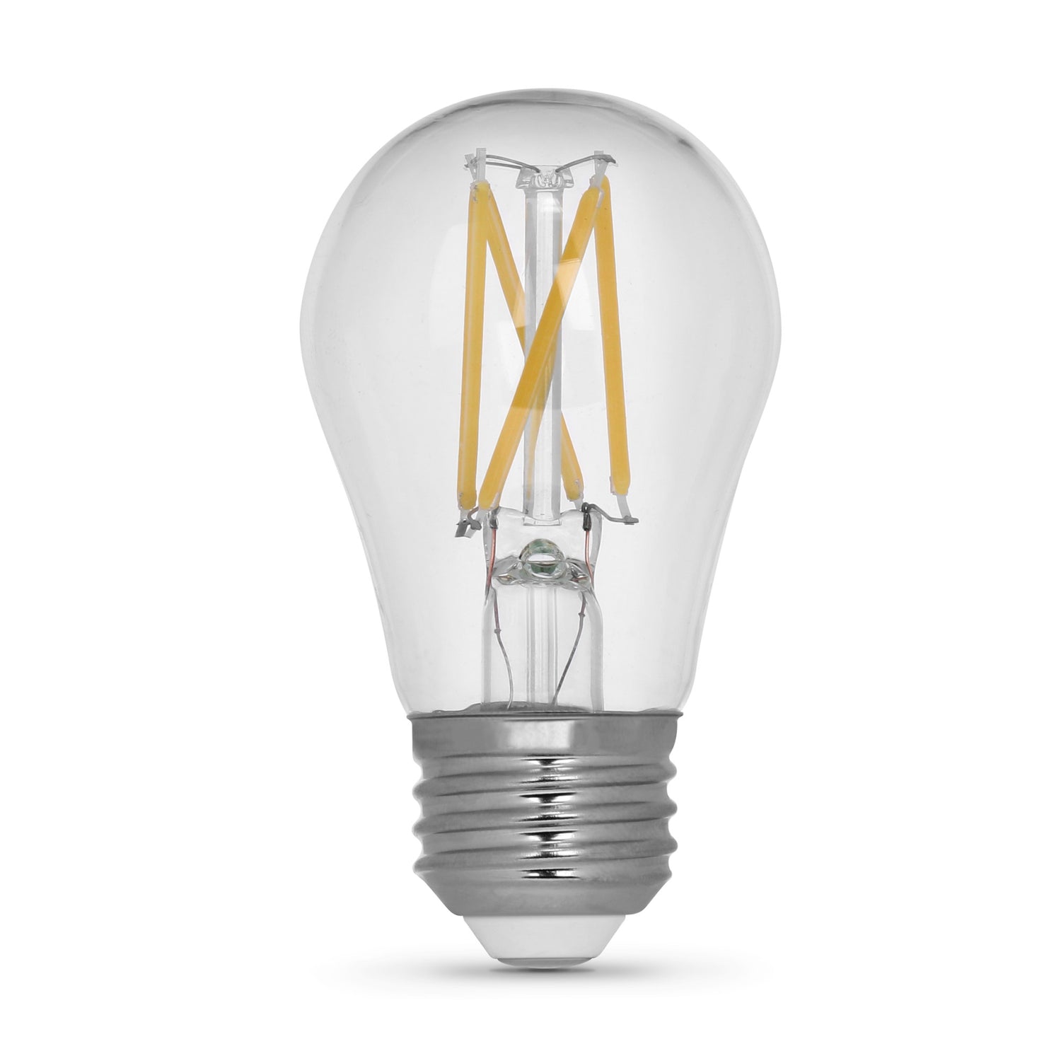 5W (40Watt Replacement) Daylight (5000K) A15 Dimmable Glass Filament Enhance (2-Pack)