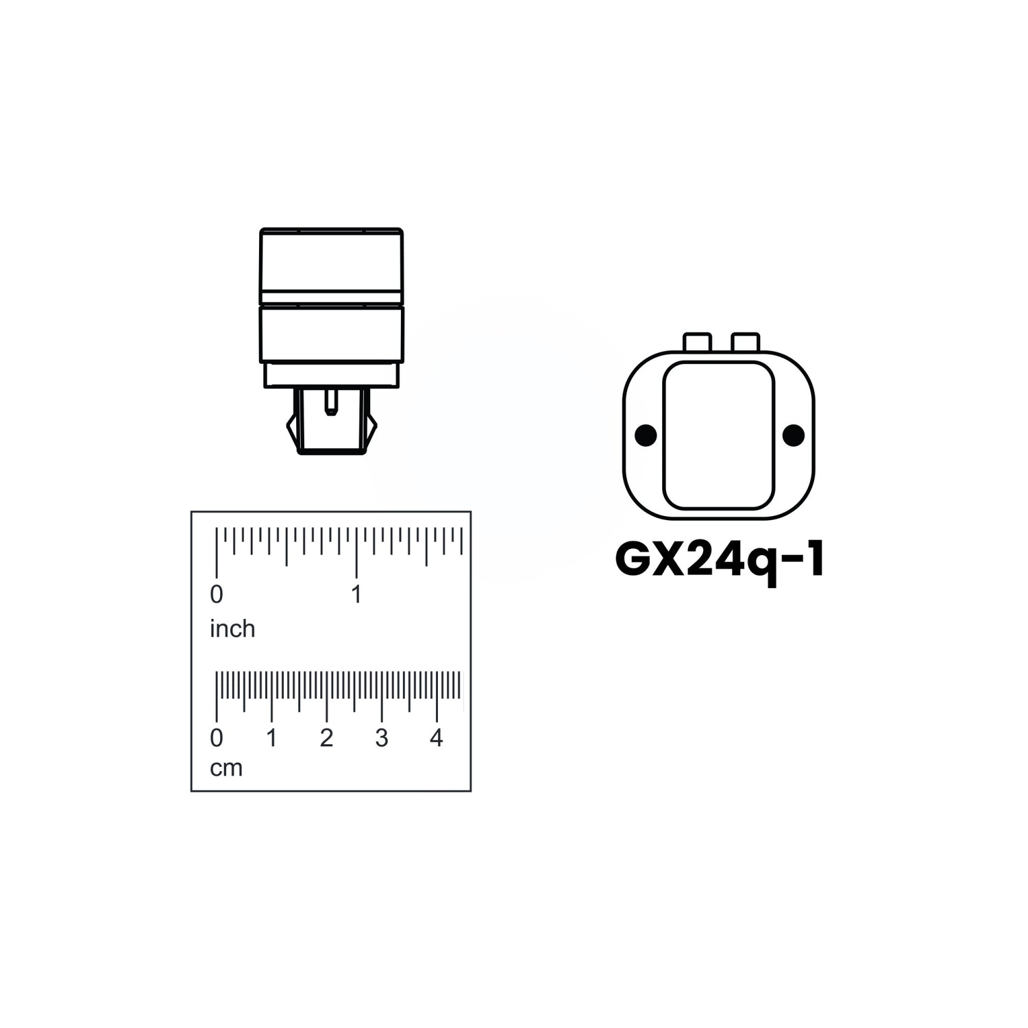 5W (13W Replacement) Soft White (2700K) GX24q-1 Base Direct Replacement (Type A) Double Twin Tube PL LED Light Bulb