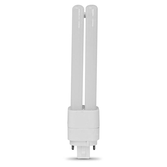 7W (18W Replacement) Cool White (4100k) G24q-2 Base Direct Replacement (Type A) Double Twin Tube PL LED Bulb