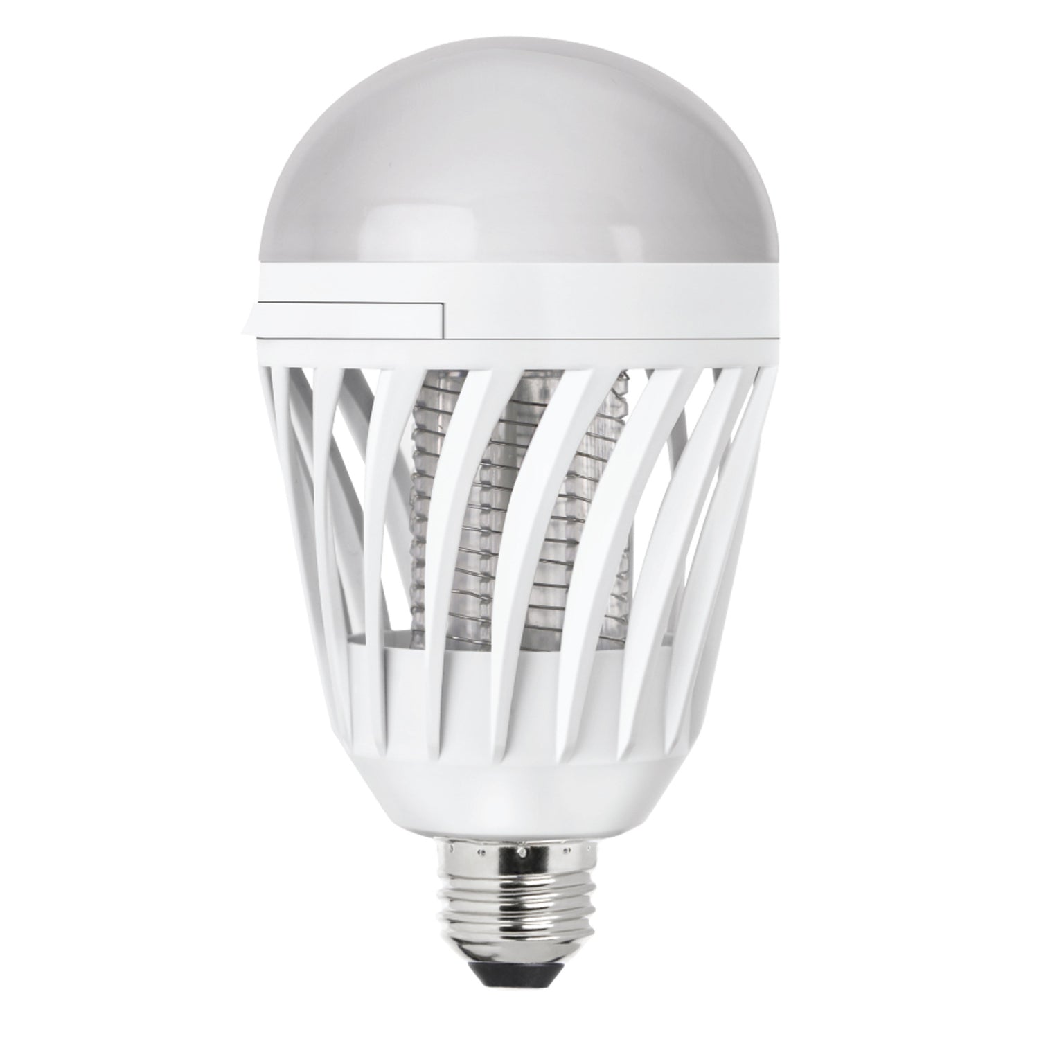 9W (60W Equivalent) Daylight White (5000K) E26 Base Cylinder Shape Bug Zapper and Light Bulb