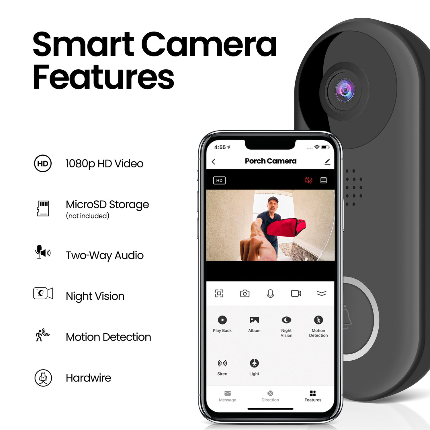 Doorbell Smart Wi-Fi Camera