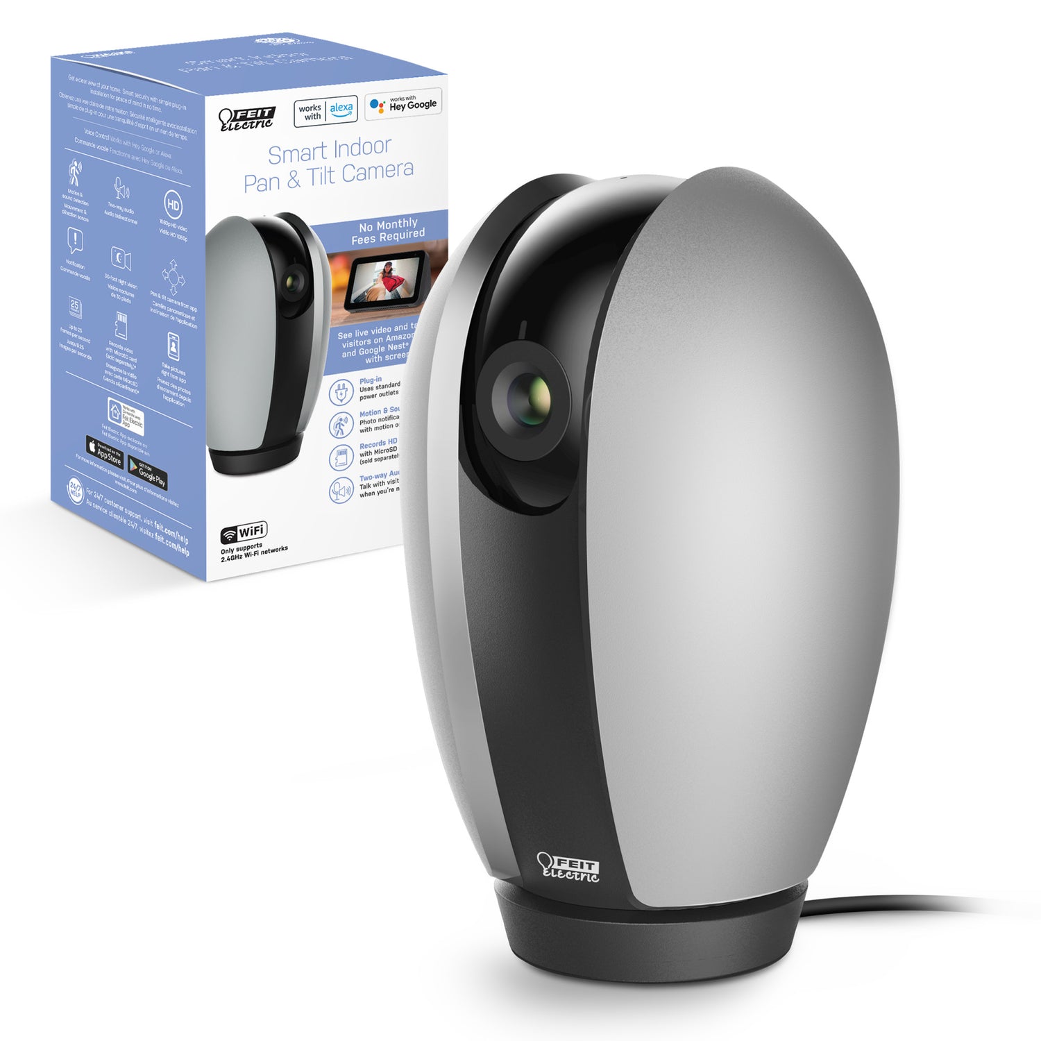 Indoor Pan/Tilt Smart Wi-Fi Camera