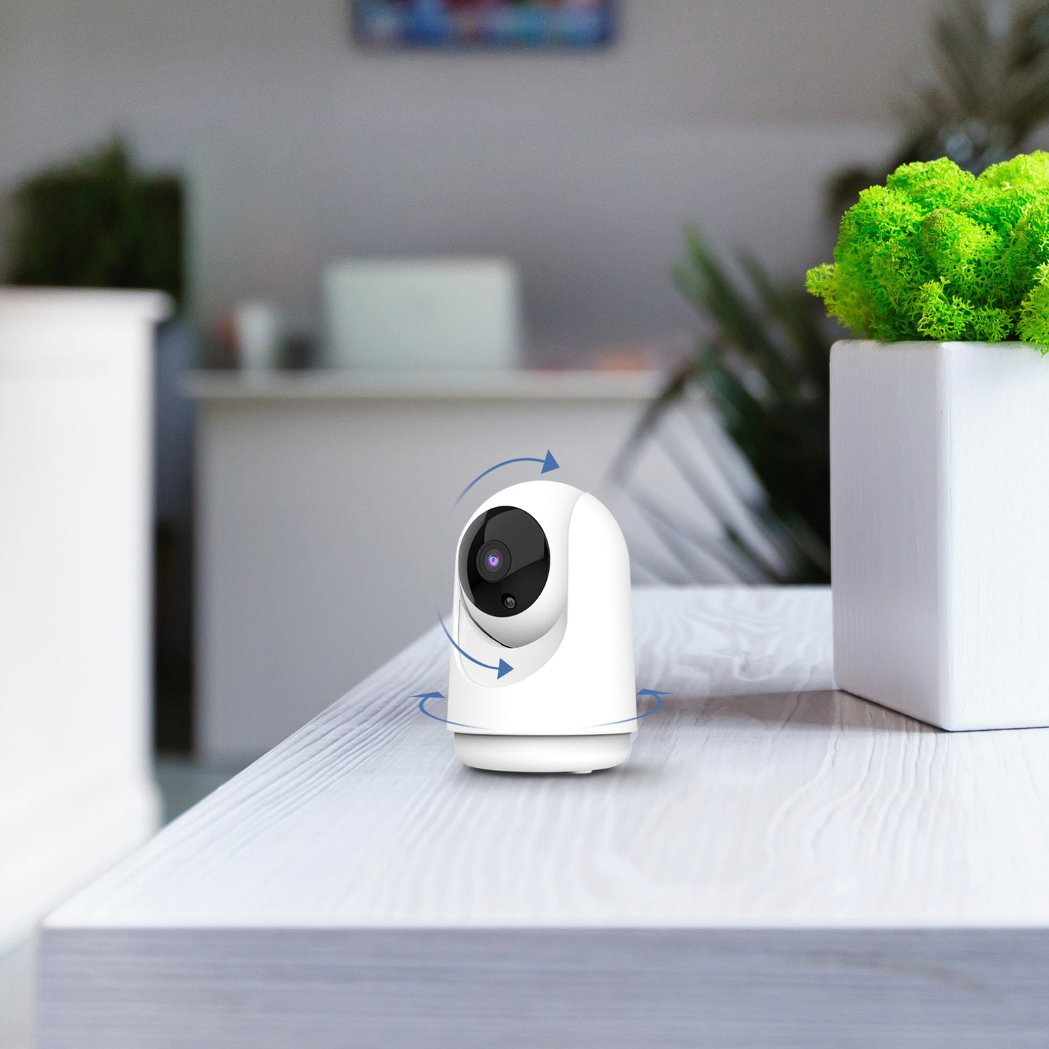 Smart Indoor Pan and Tilt Camera