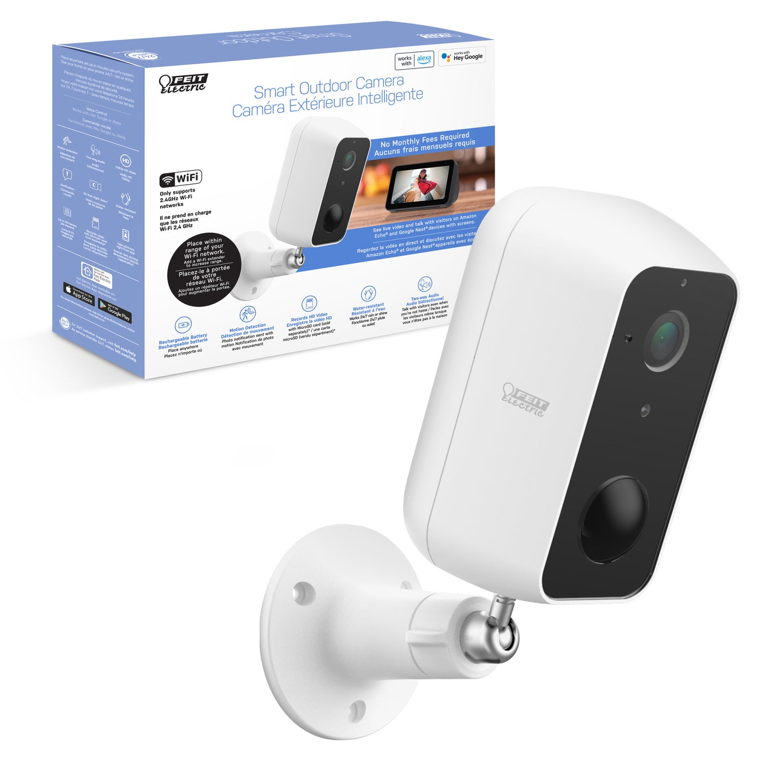 Outdoor Battery Powered Smart Wi-Fi Camera