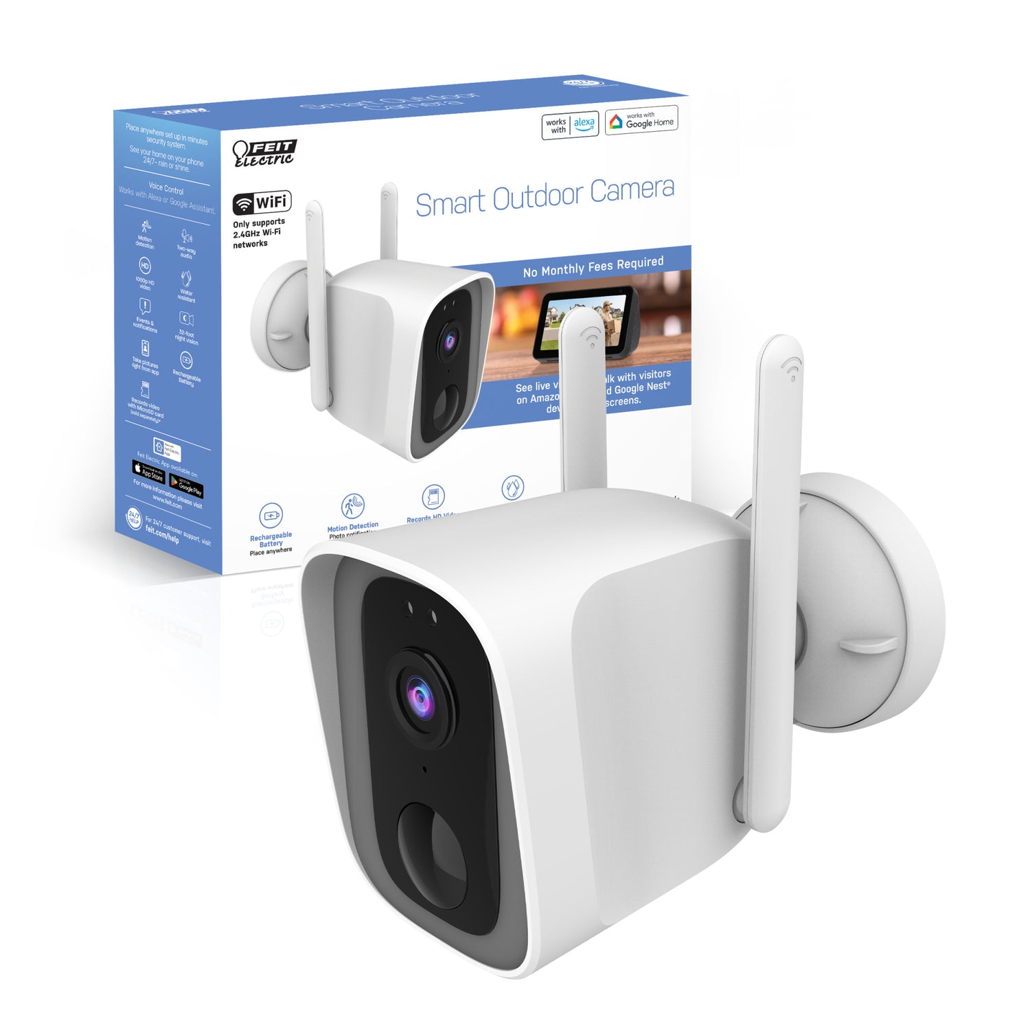 Outdoor Battery Powered Smart Wi-Fi Camera