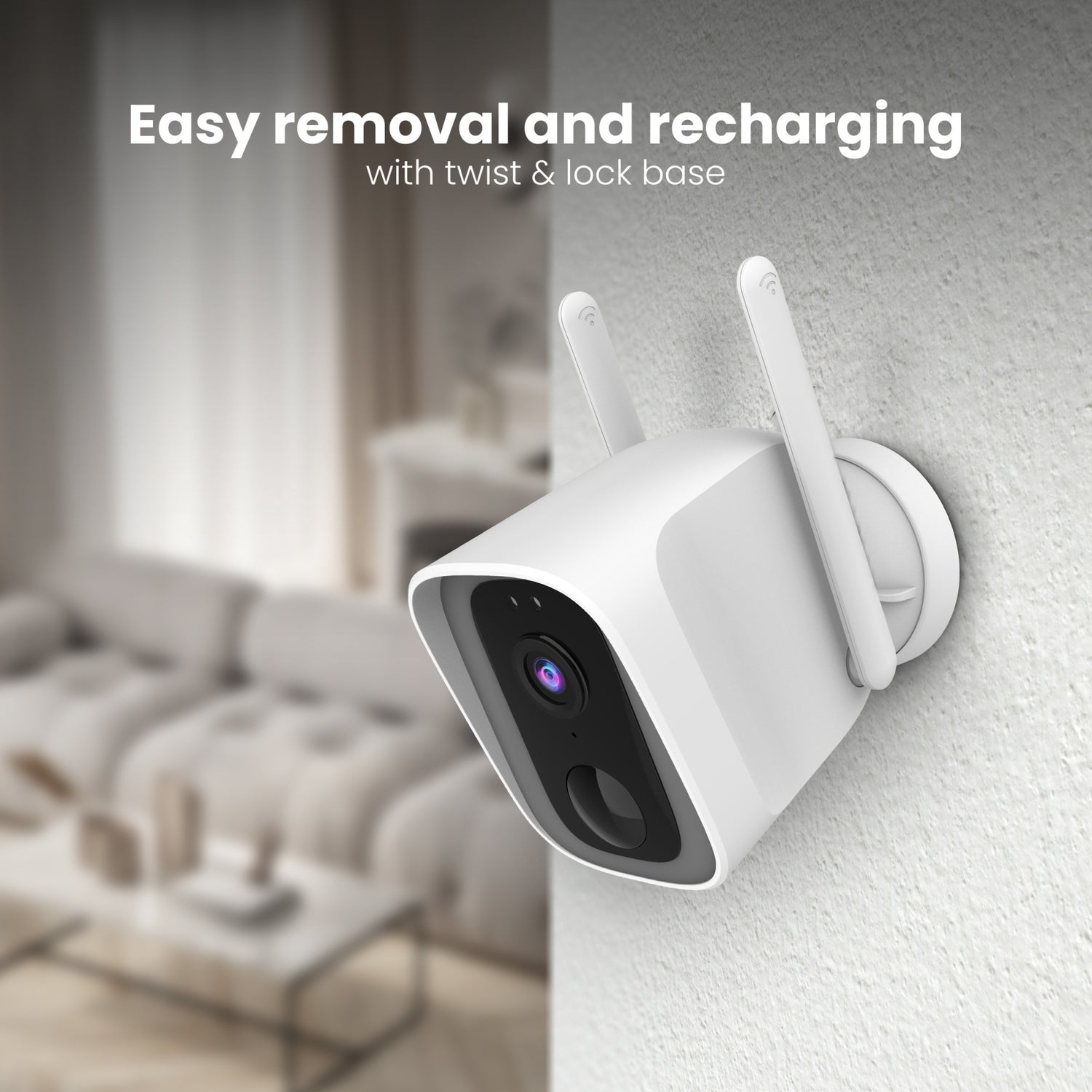 Outdoor Battery Powered Smart Wi-Fi Camera