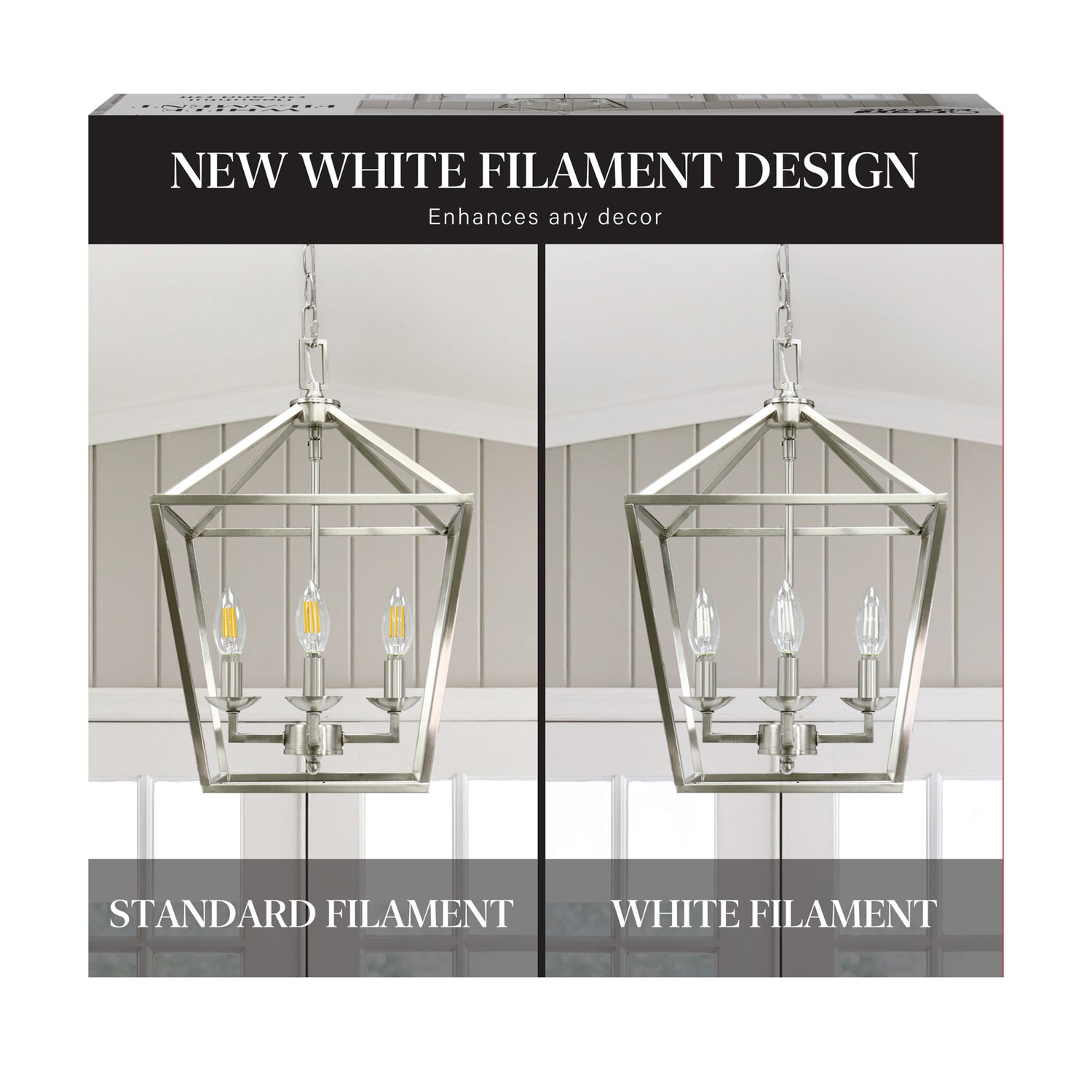 10W (100W Replacement) Soft White (2700K) B10 Shape (E12 Base) Torpedo White Filament Bulb (3-Pack)