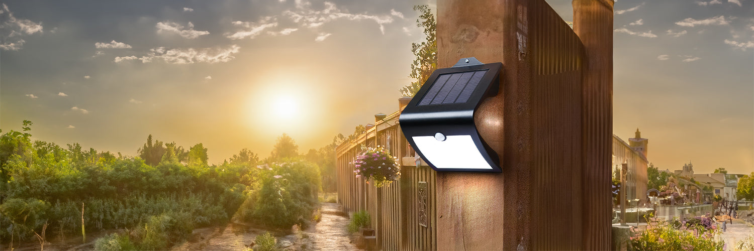 Solar Powered Security Lighting