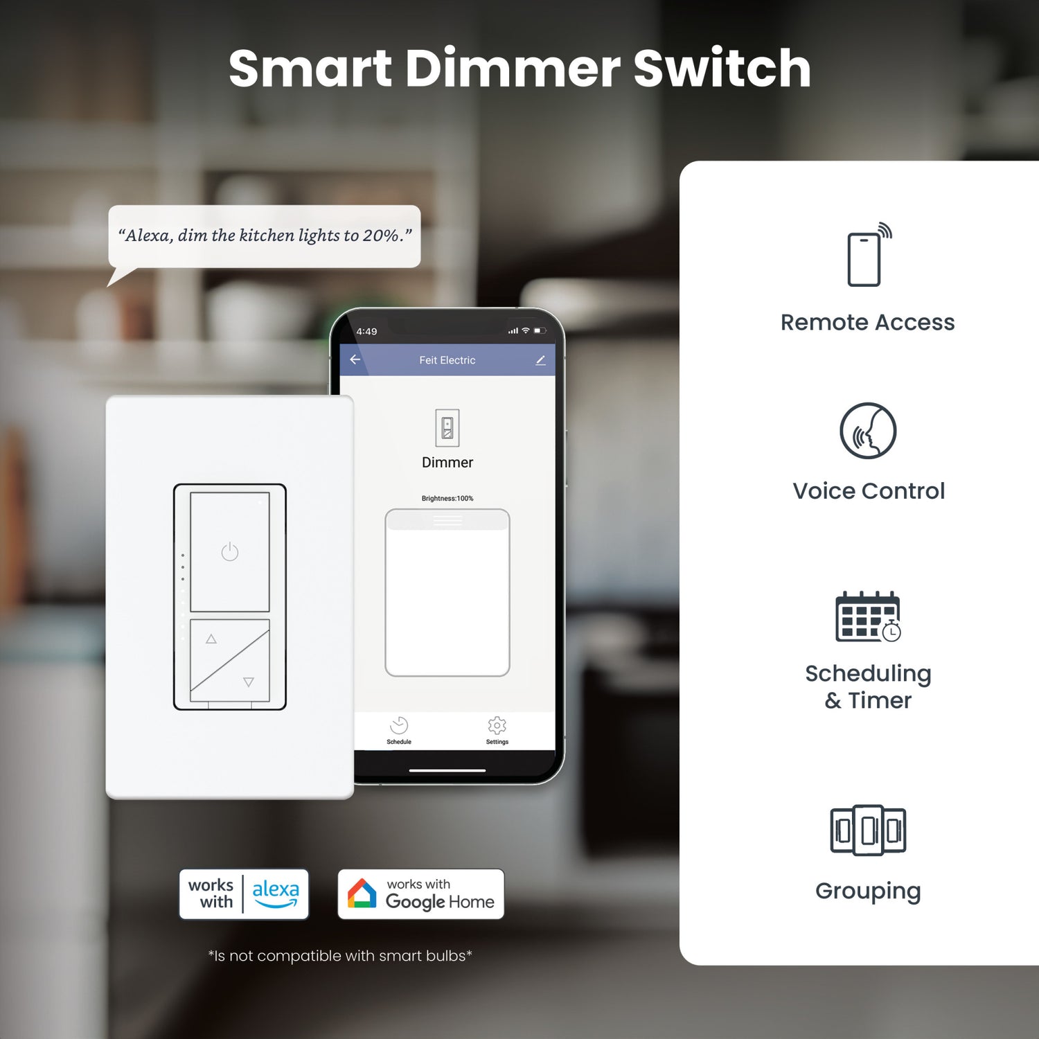 Dimmer Switch and Remote