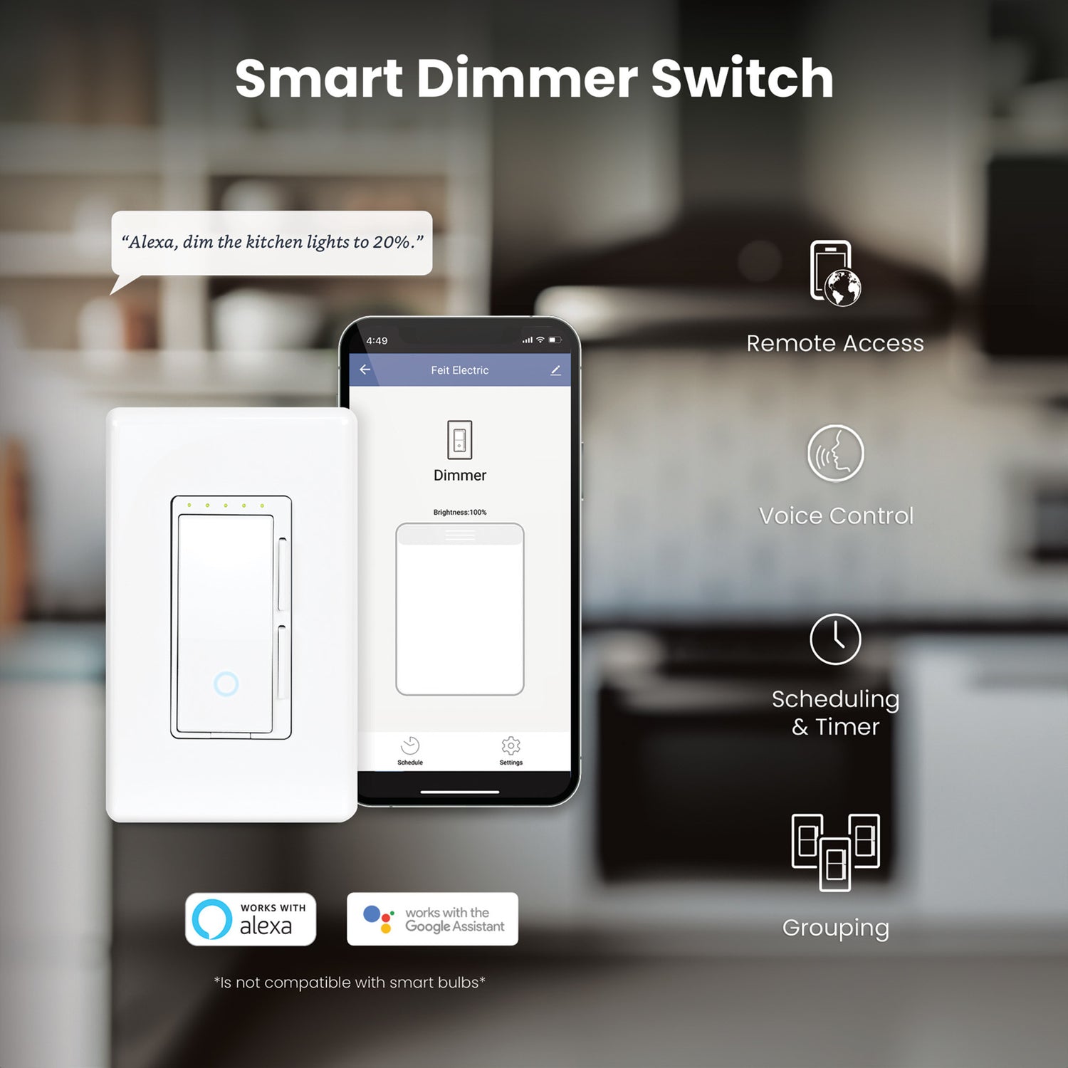 Smart Wi-Fi Dimmer