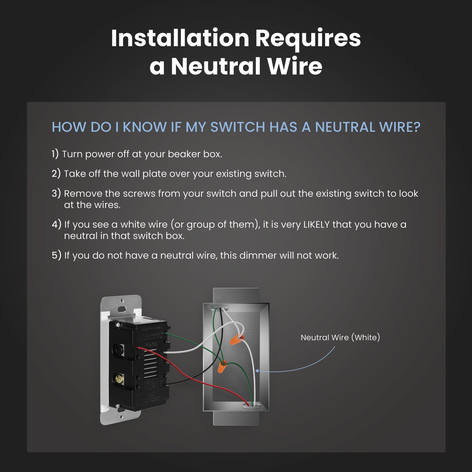 Smart Wi-Fi Dimmer