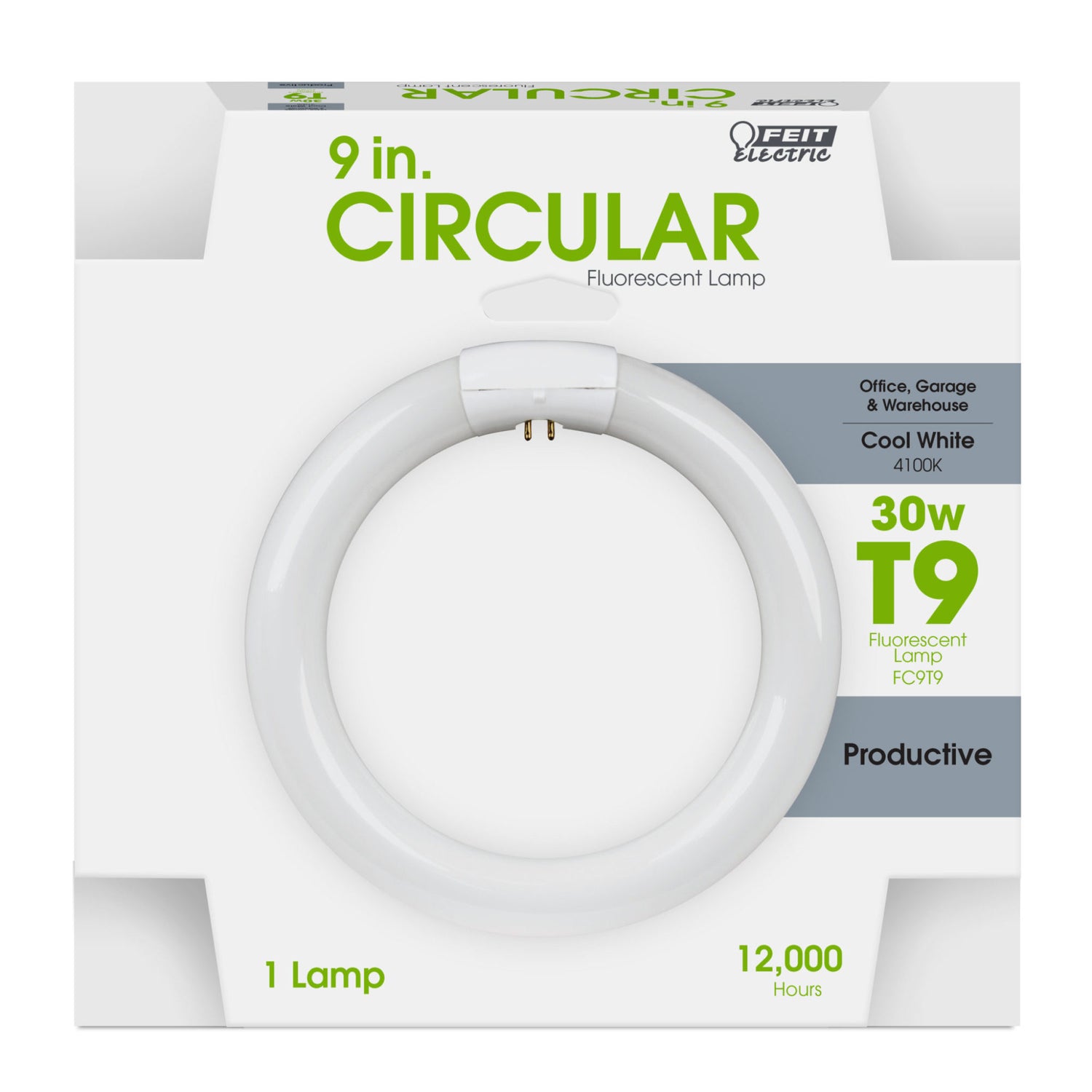 9 in. 30W Cool White (4100K) 4-Pin (T9 Replacement) Fluorescent Circular Light Tube