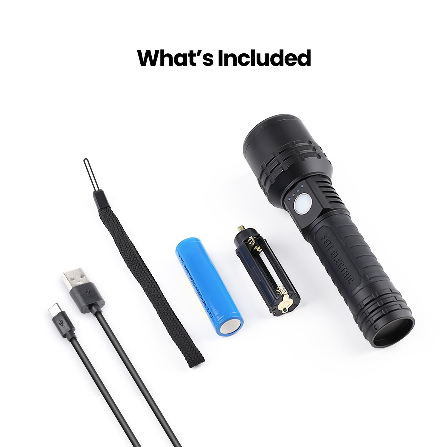 6.6 in. LED Long Range Flashlight