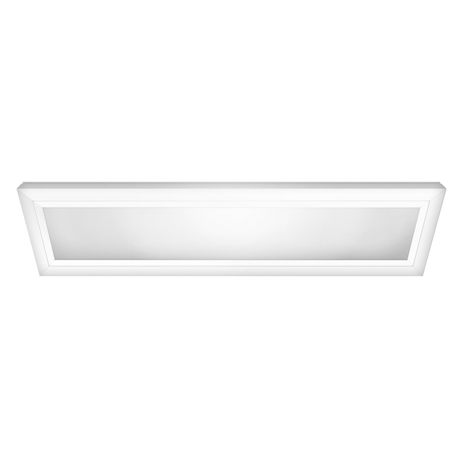 6 in. x 2 ft. 12.5W Selectable White (5 CCT) Dimmable Integrated LED Edge-Lit Flat Panel Flush Mount Light