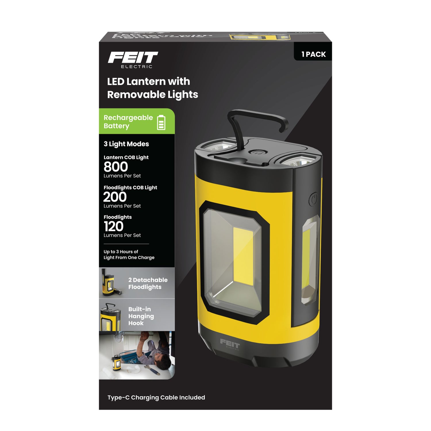 1000 Lumens Portable LED Lantern