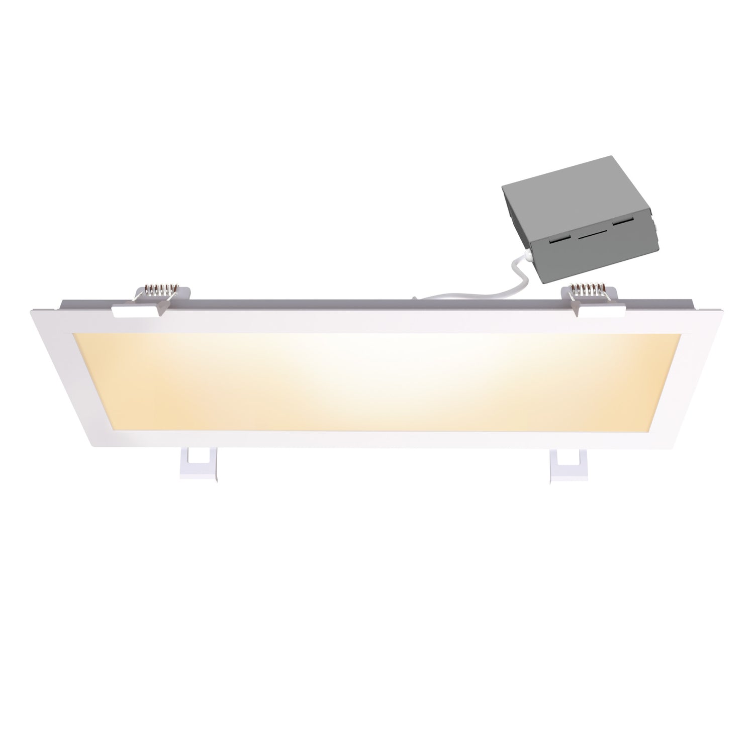 1 ft. 15W (75W Replacement) Adjustable White Linear LED Canless Recessed Downlight