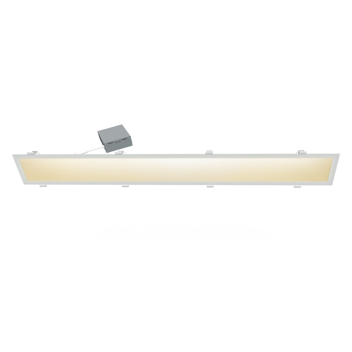 3 ft. 45W (150W Replacement) Adjustable White Linear LED Canless Recessed Downlight