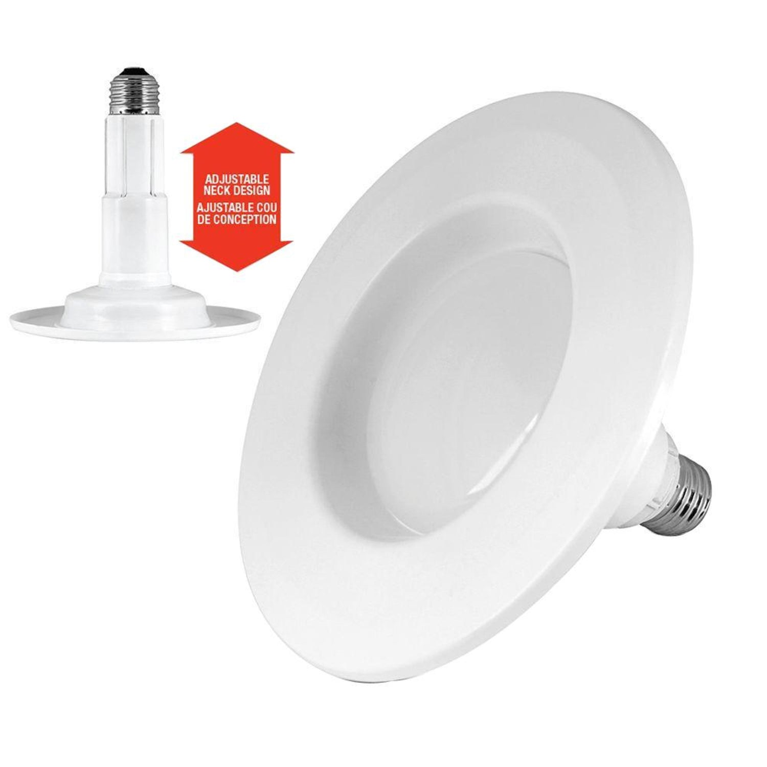 InstaTrim 4 in. Soft White Integrated LED Recessed Downright (2-pack)