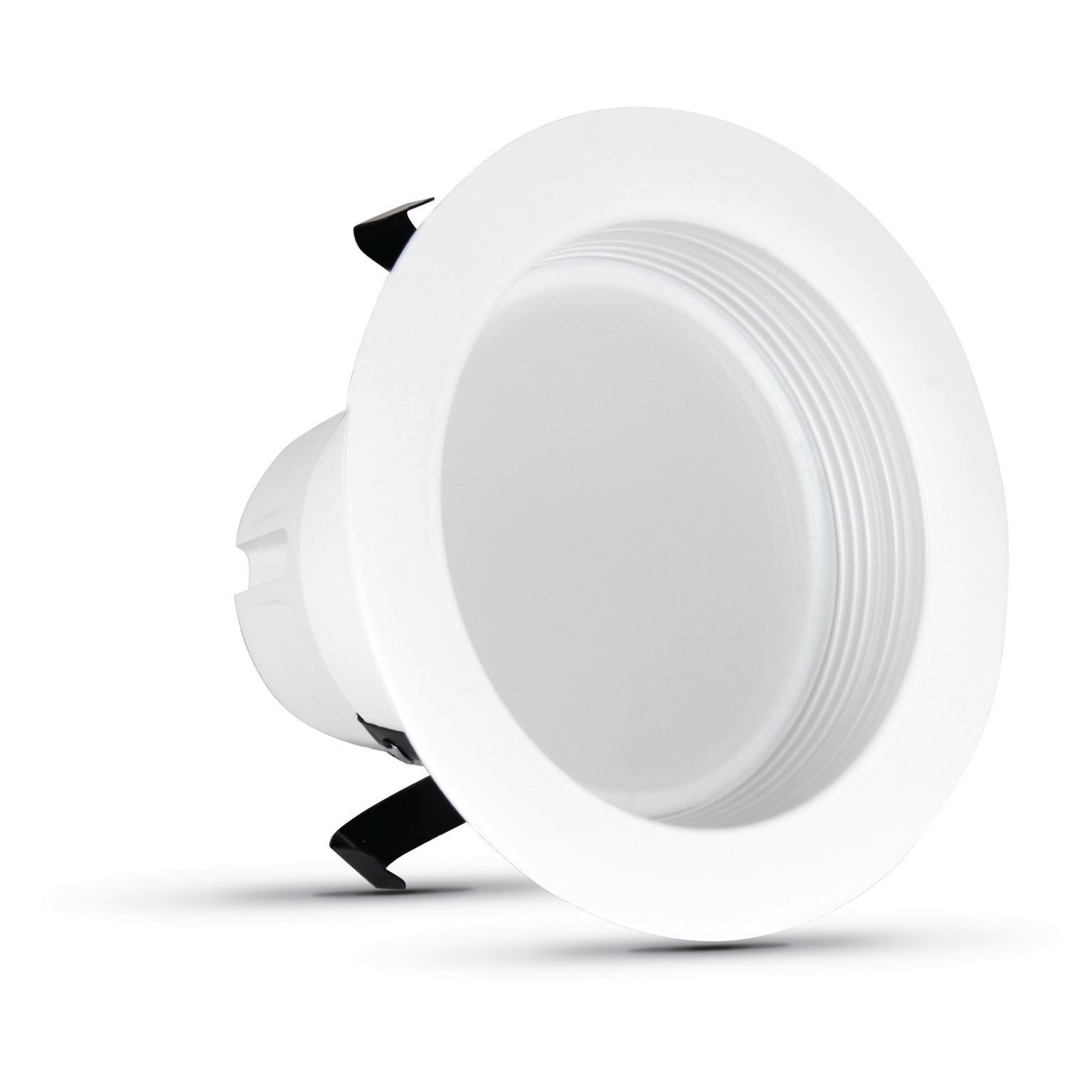 4 in. 7.2W (50W Replacement) Soft White (2700K) Baffle Trim LED Recessed Downlight (6-Pack)