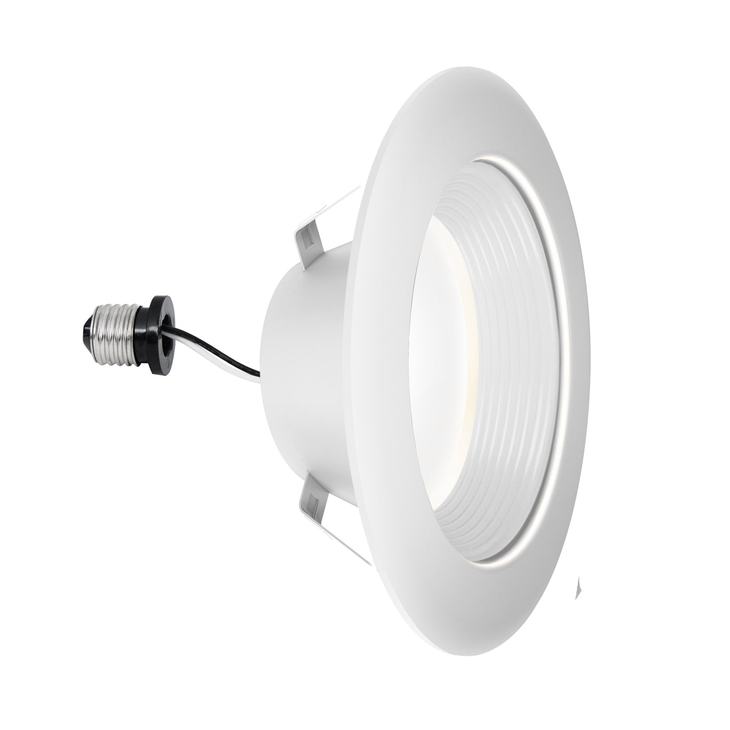 4 in. 7.7W (50W Replacement) Selectable White Deep Baffle Recessed LED Downlight