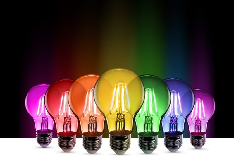 Feit Electric Color Changing 5-Watt LED Disco Party Light Bulb - Shop Light  Bulbs at H-E-B