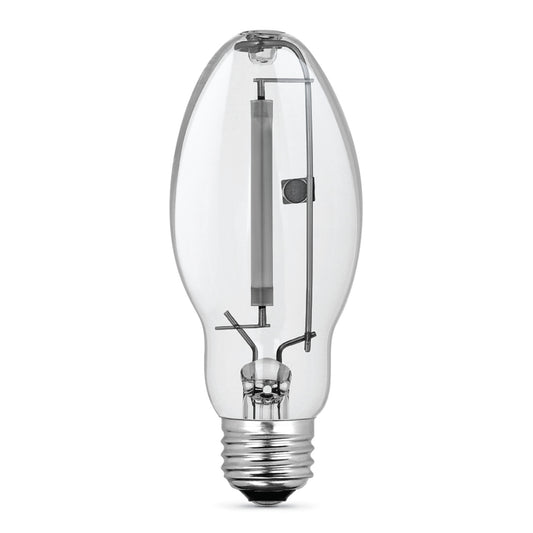 150W Soft White (2000K) ED17 Shape (E26 Base) Clear High Pressure Sodium Lamp Light Bulb