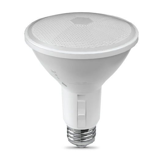 8.3W (75W Replacement) Adjustable White E26 Base Long PAR30 Dimmable Beam Choice Enhance Reflector LED