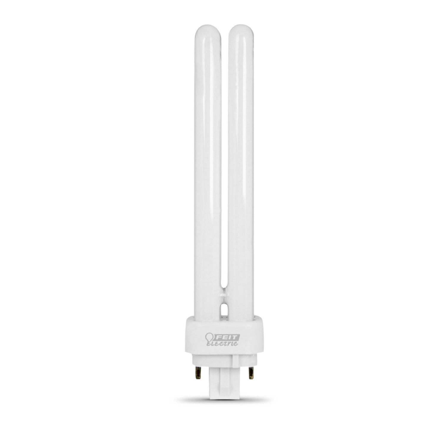 26W Soft White (2700K) PLD Double Twin Tube G24Q-3 Base Compact Fluorescent Light Bulb