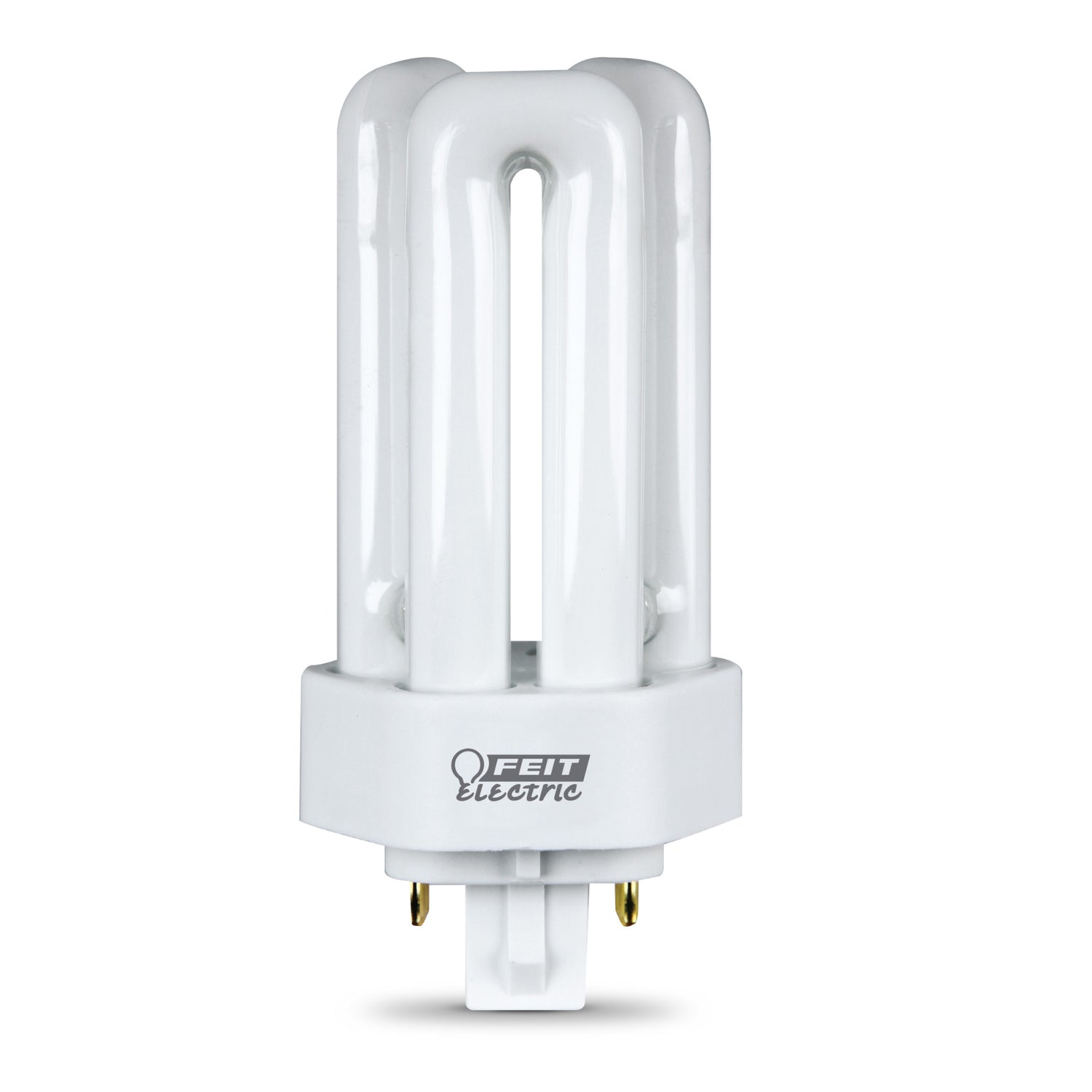 13W Cool White (4100K) G24Q-1 Base Triple Twin Tube Compact Fluorescent PL Bulb