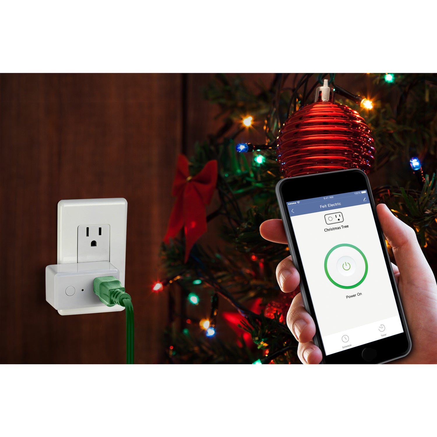 Indoor Smart Wi-Fi Wall Plug Alexa / Google