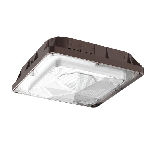 4000 Lumens Adjustable White LED Outdoor Canopy Light