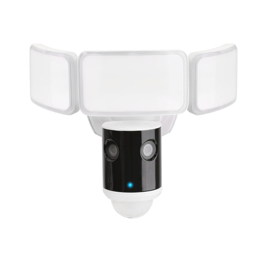 Smart Dual Lens Panoramic Flood Light Security Camera