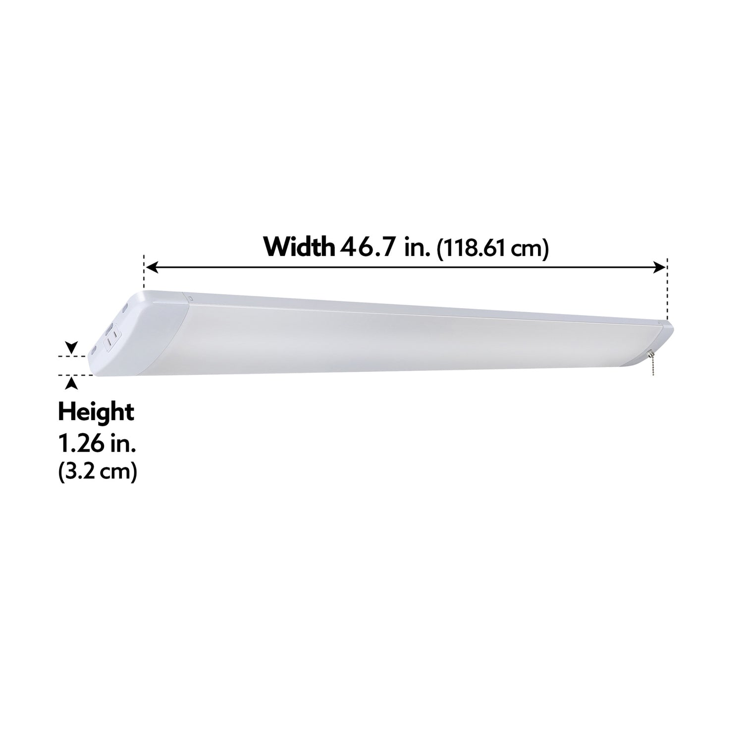 4 ft. 4000 Lumens LED Shop Light