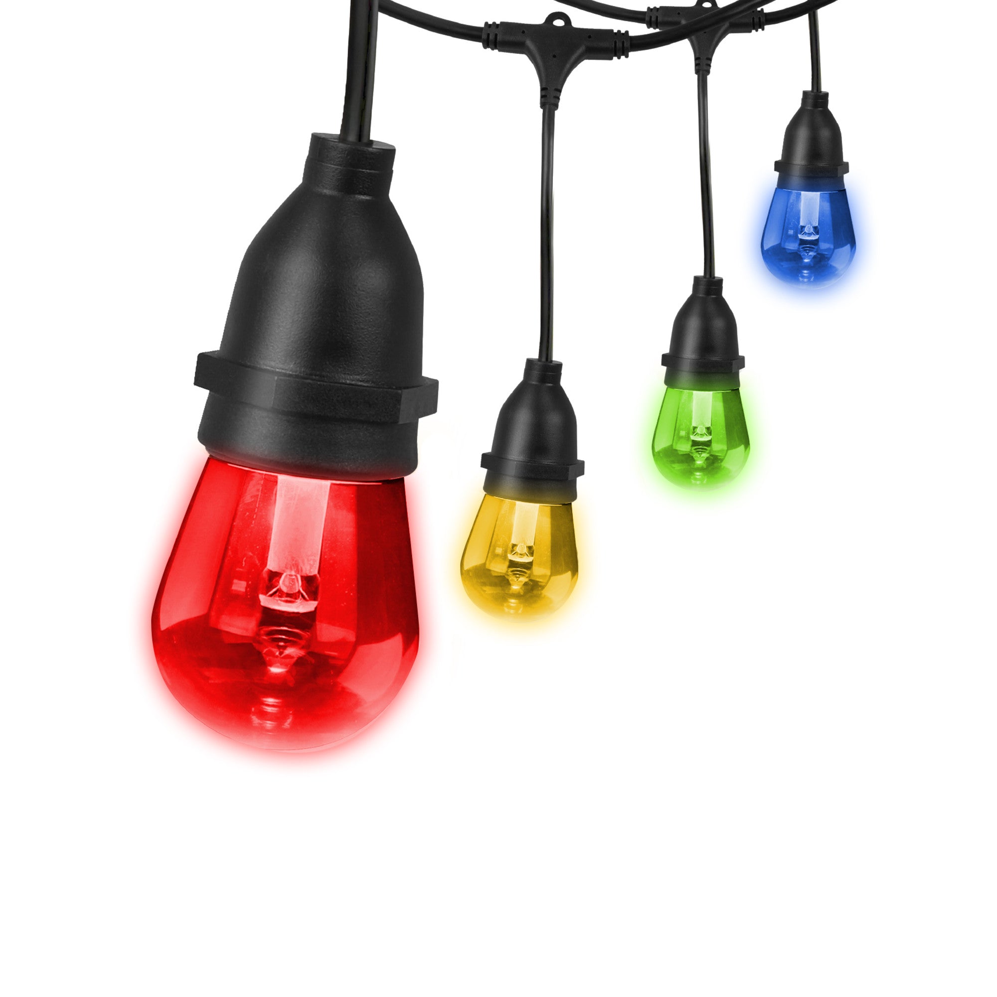 Color changing outdoor led deals string lights