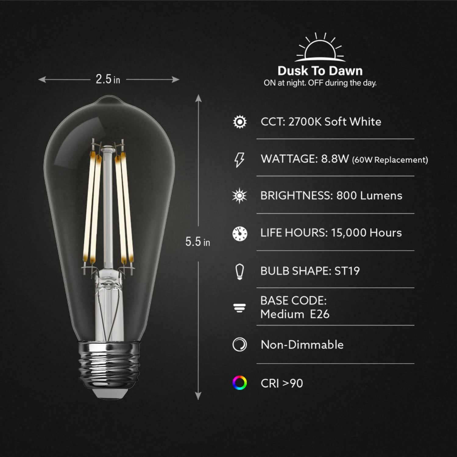 Lampe LED 12W E27 MODERN ELECTRIC