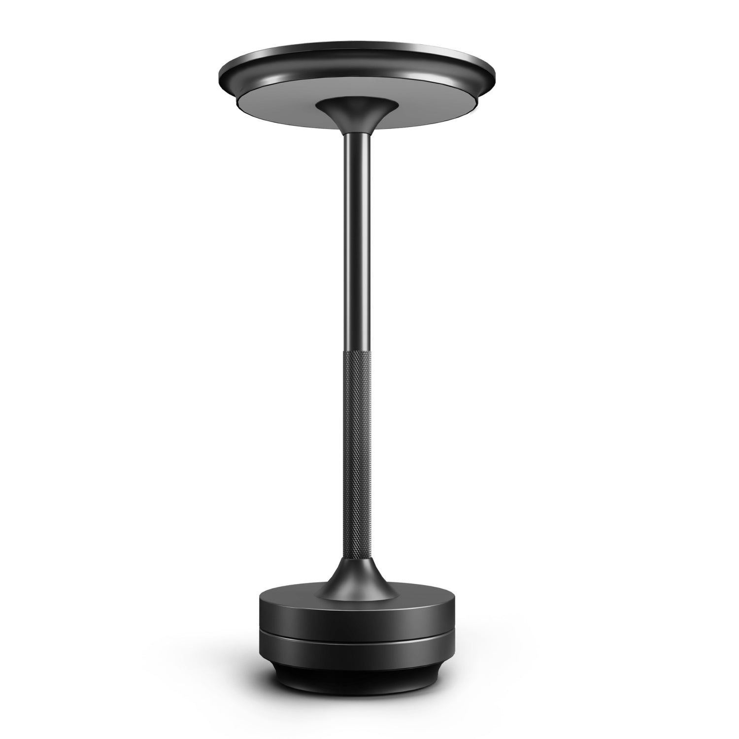 Rechargeable Cordless Tabletop Lamp in Matte Black