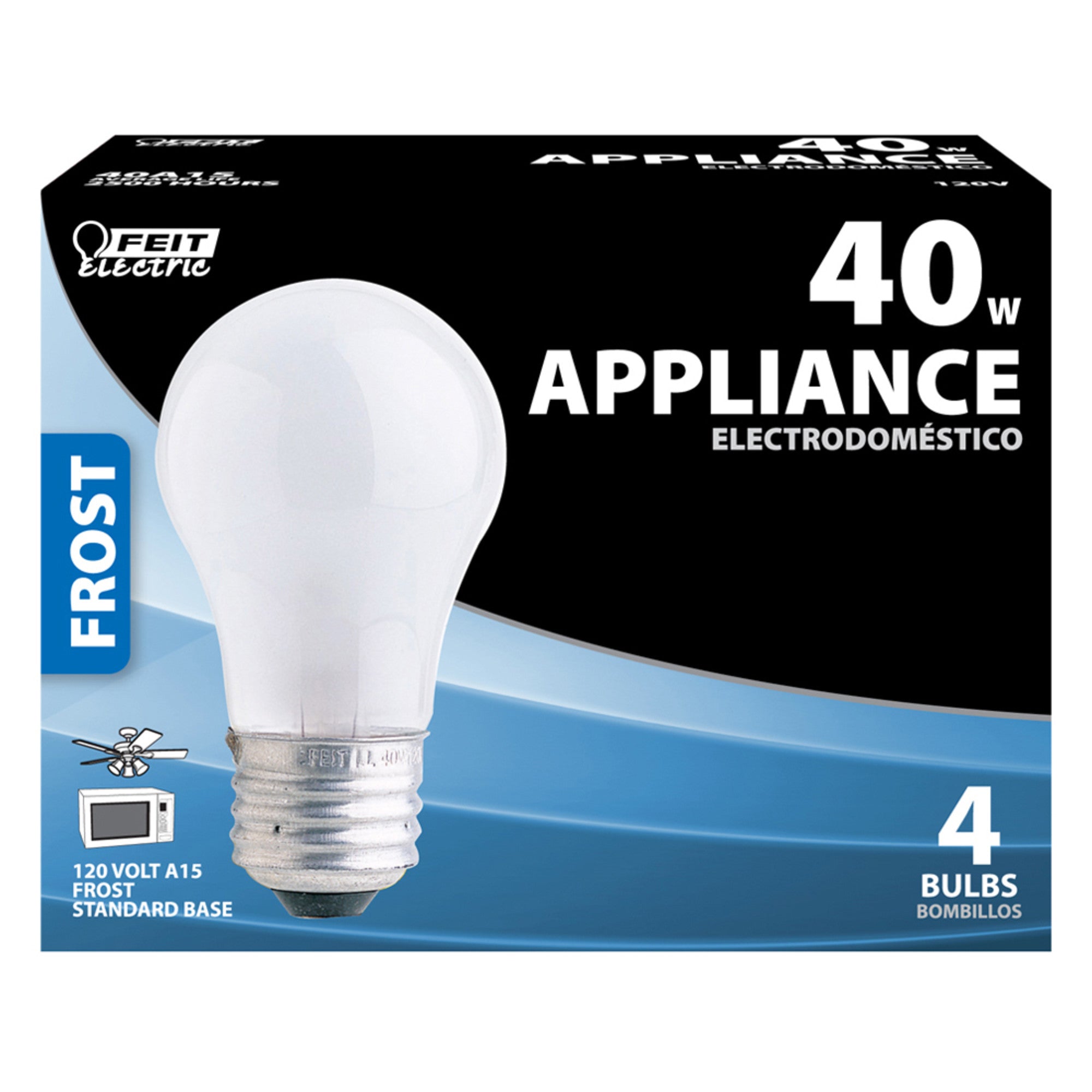 120v 40 clearance watt refrigerator bulb