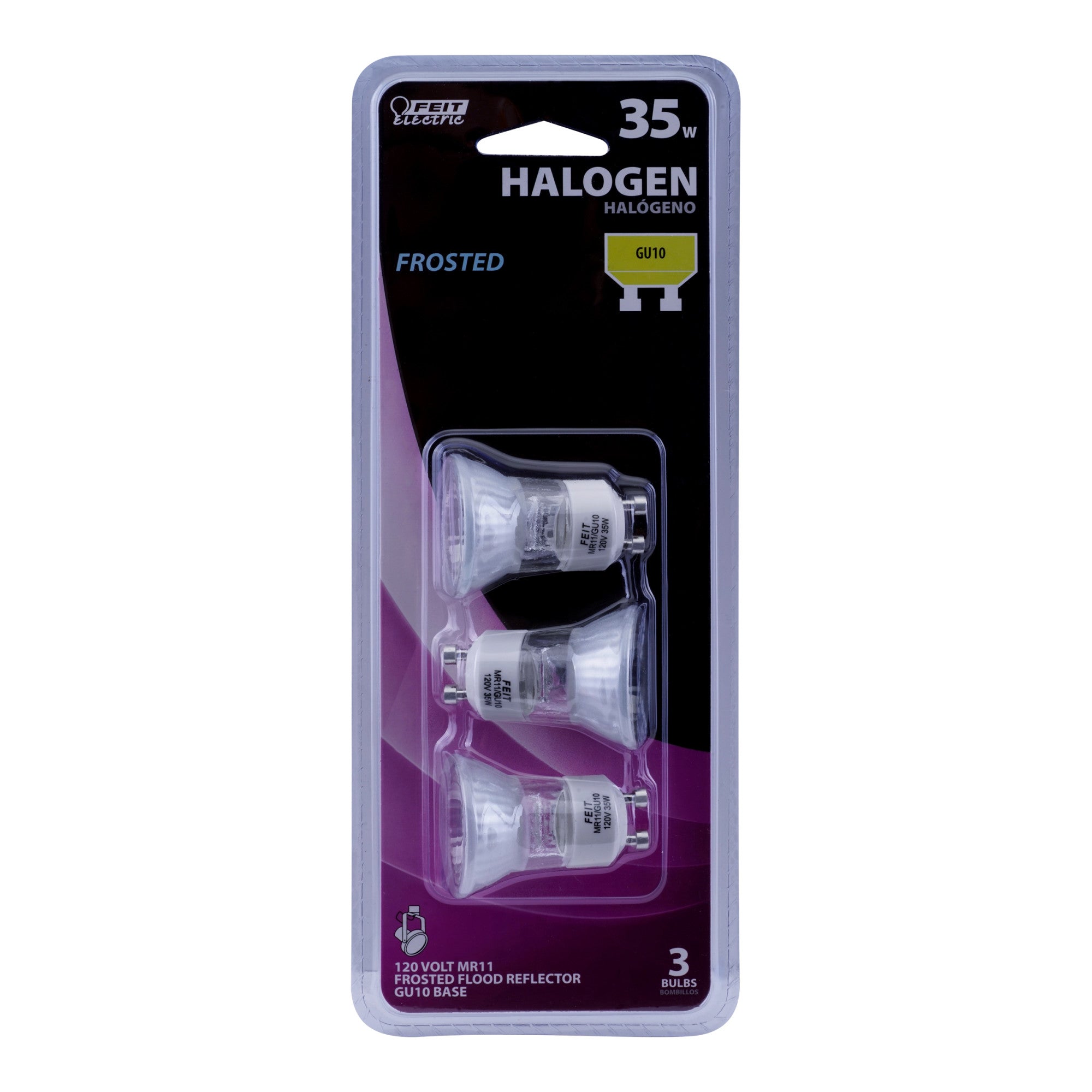 Gu10 120v deals 35w halogen bulbs