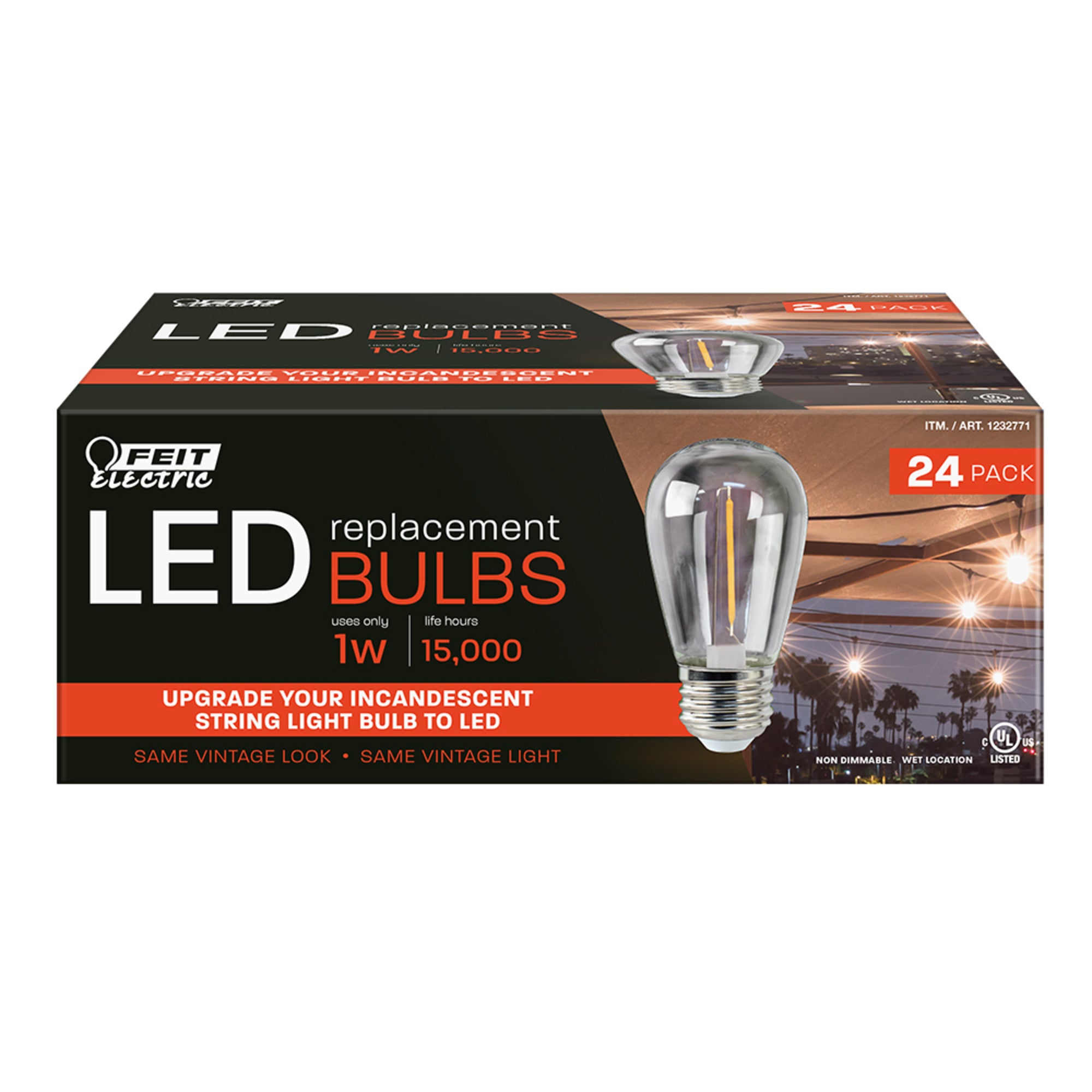 Incandescent string clearance light replacement bulbs