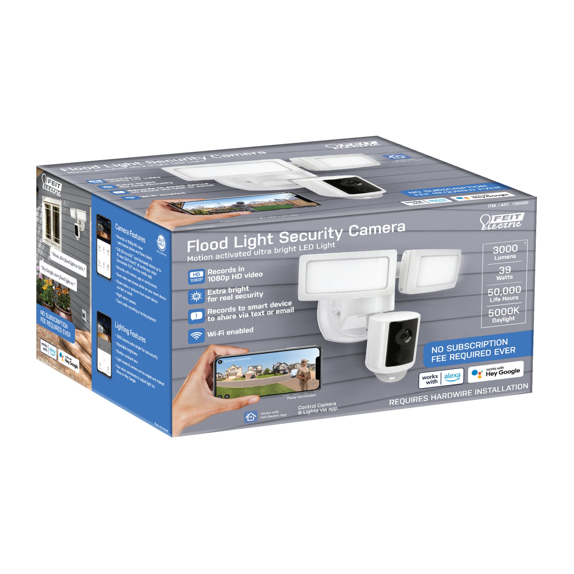 Motion sensor hot sale floodlight camera